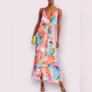 Hutch Leah Wrap Maxi Dress